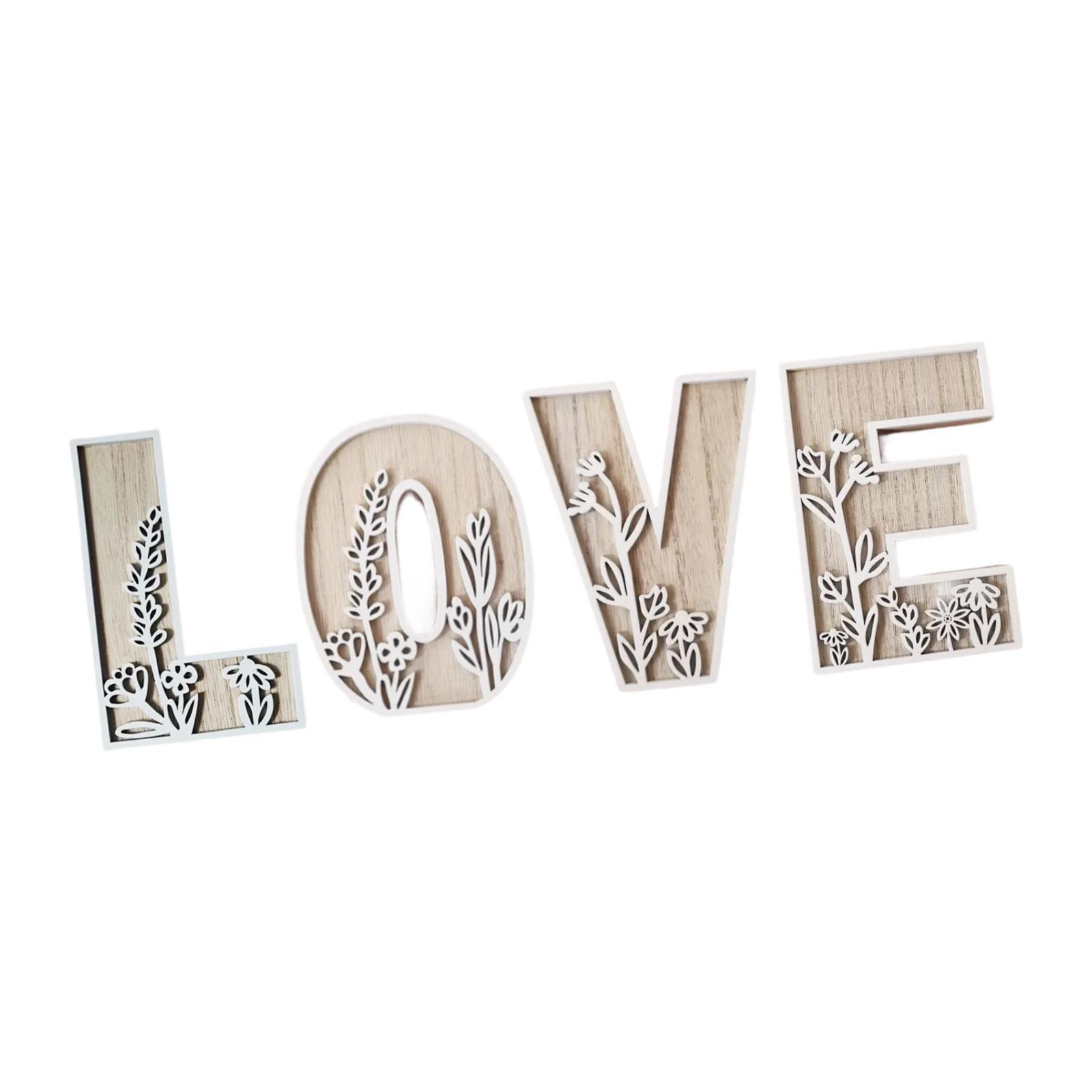 Art Craft Hotel - English Letters Statue Creative Home Decor
