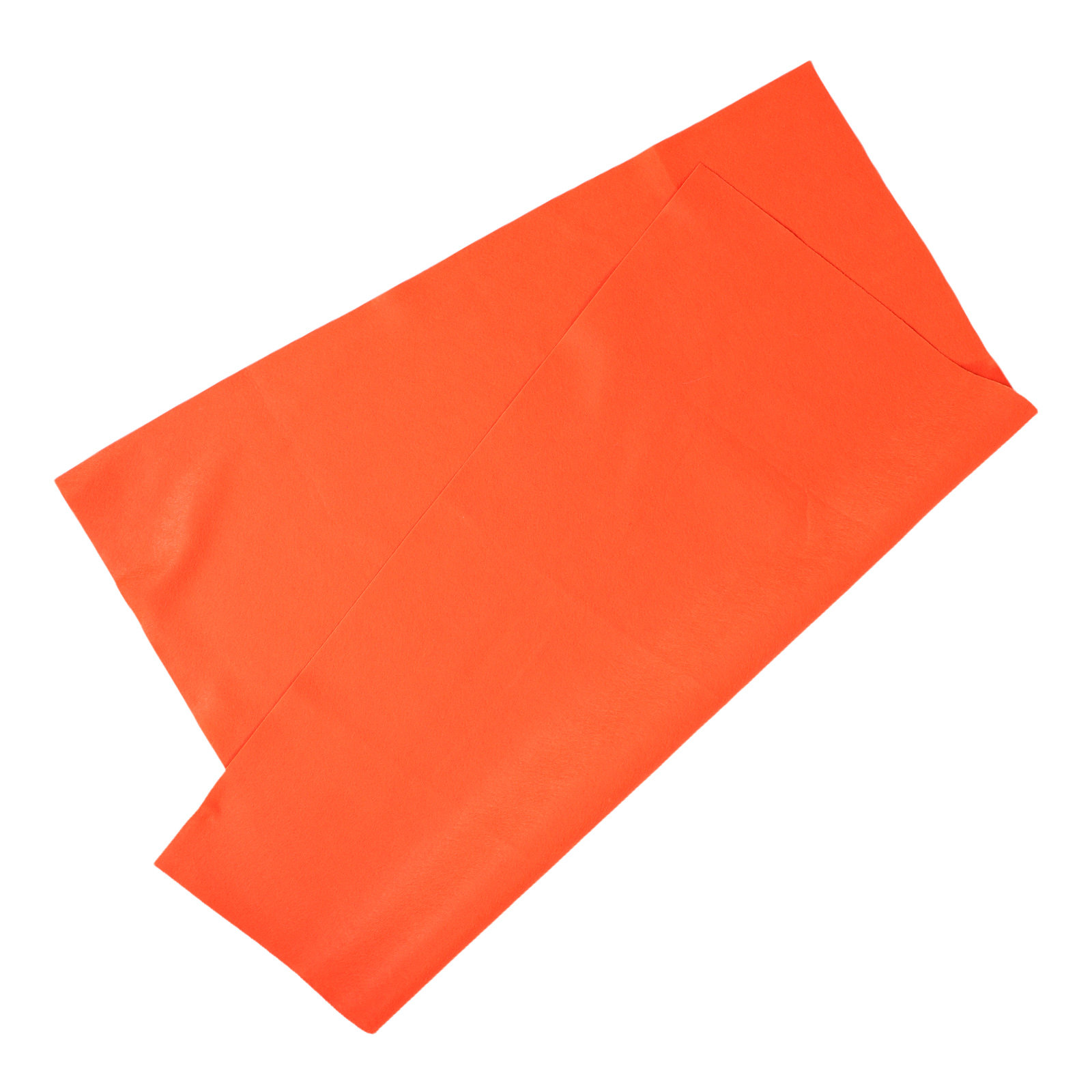 Art Craft For Kindergarten - Nonwoven Orange Felt Fabric Soft Sheets