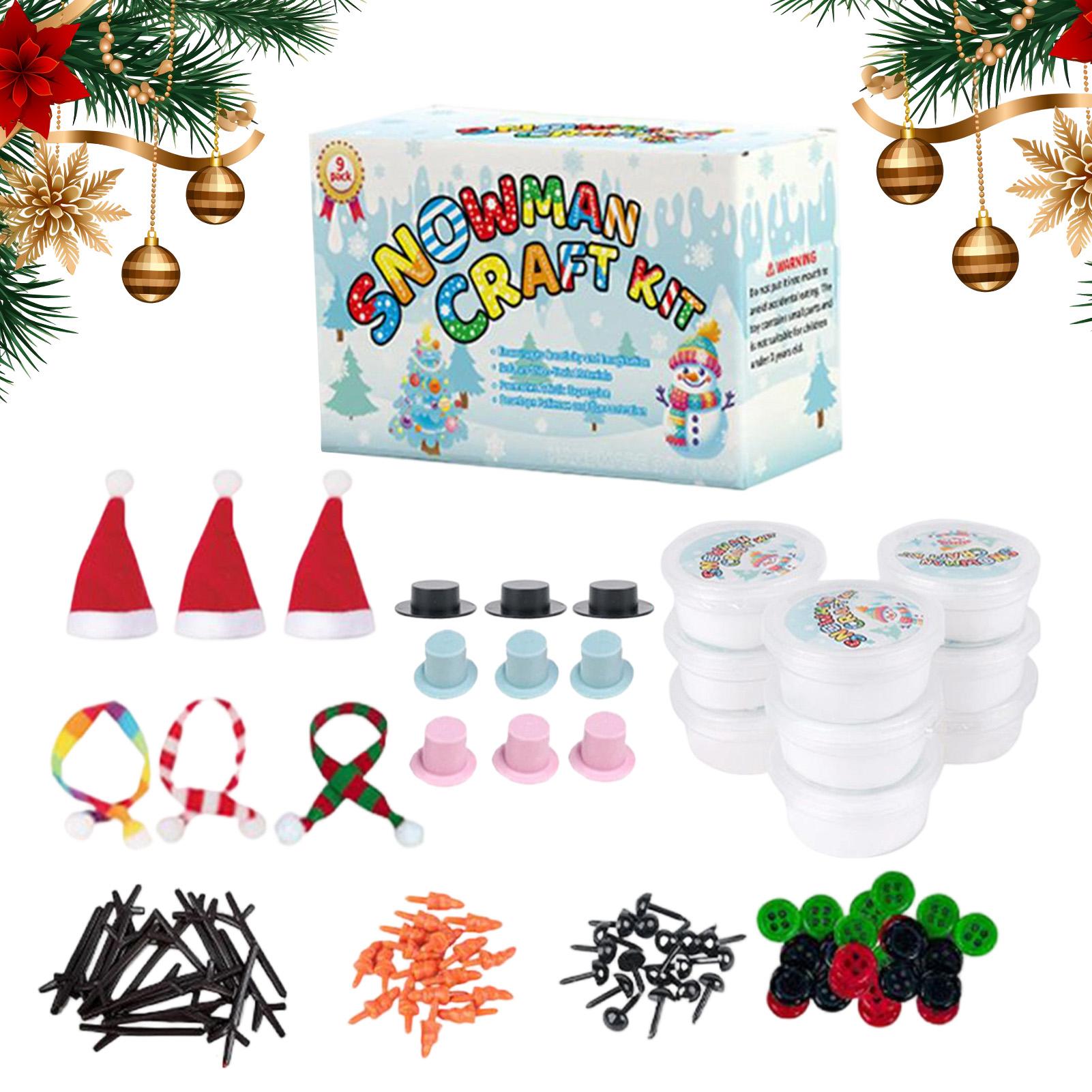 Art Craft For Kindergarten - Build A Snowman Kit No Snow