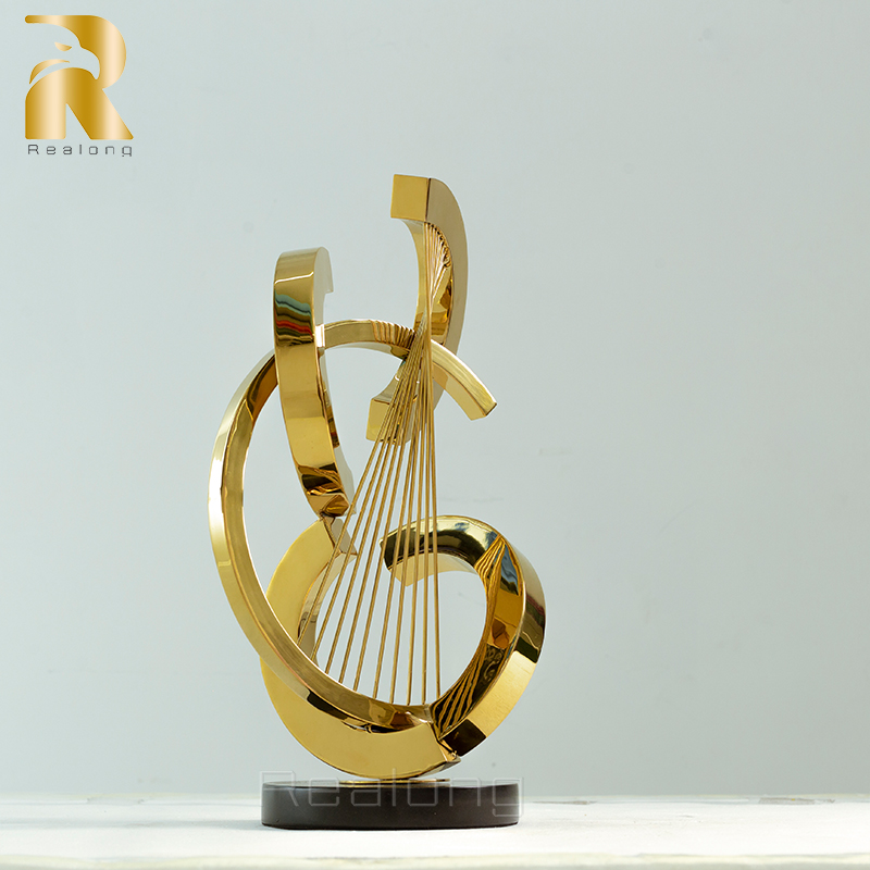 Art Craft Hotel - 47cm Abstract Metal Sculpture Modern Art