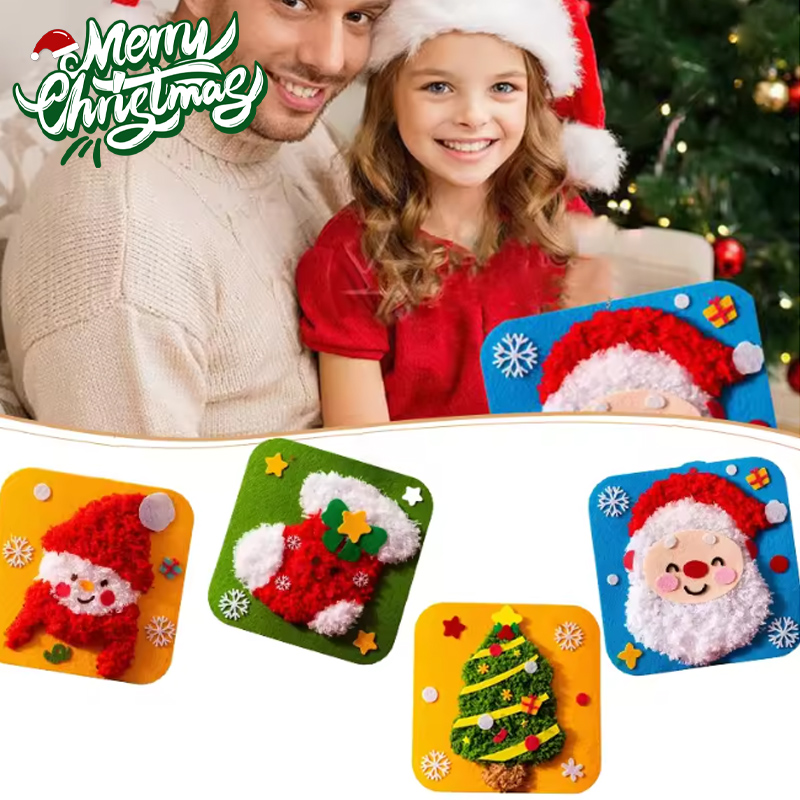 Art Craft Ideas For Kids - Preschool DIY Felt Art Set Educational