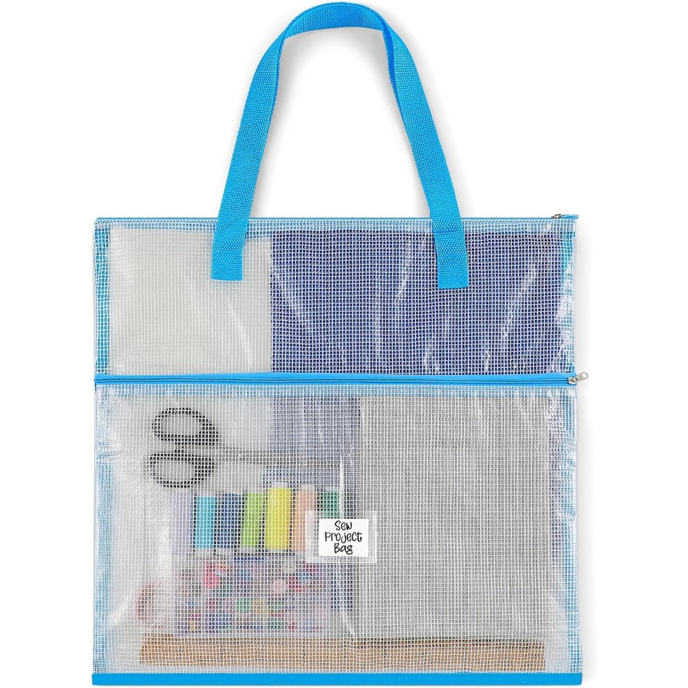 Art Craft Jumbo - Jumbo Needlepoint Project Bag 16.1x16.1 Inches