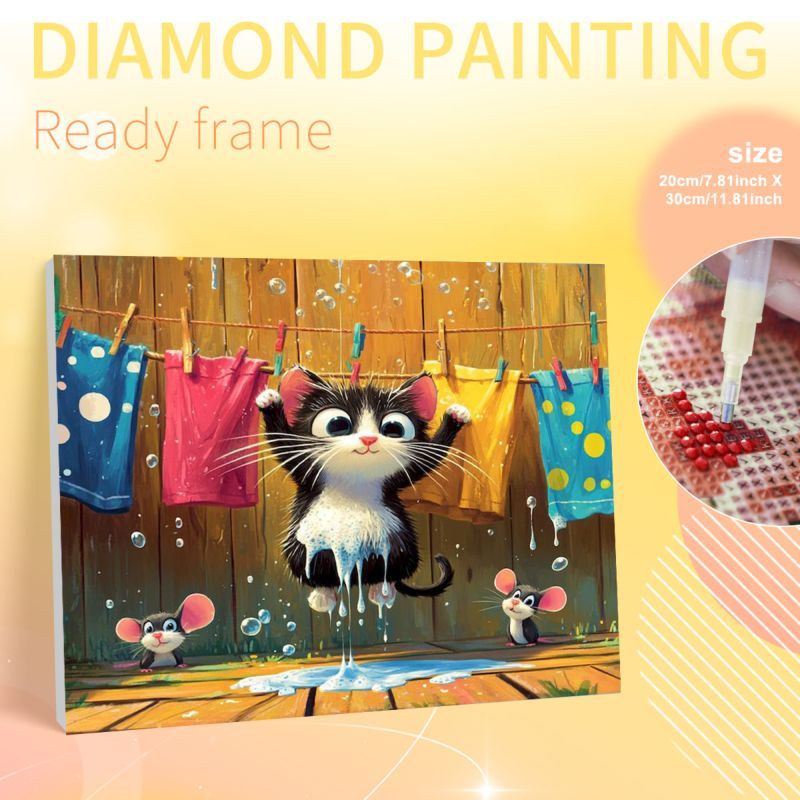 Art Craft Idea - PhotoCustom Mouse 5d Diamond Painting Kits
