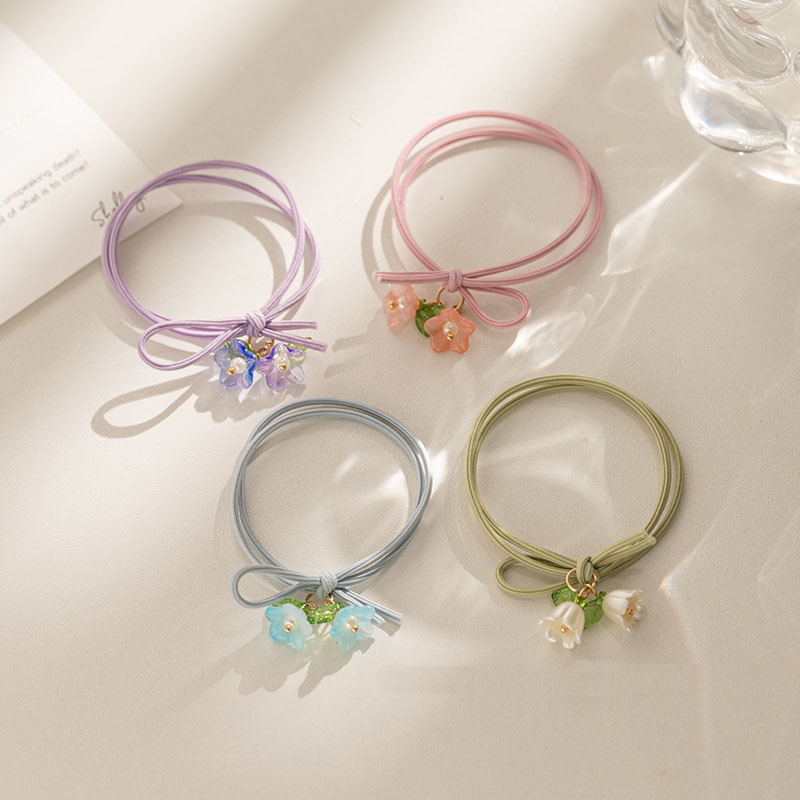 Art And Craft Hair - 4 Pieces of Bell orchid Headband,