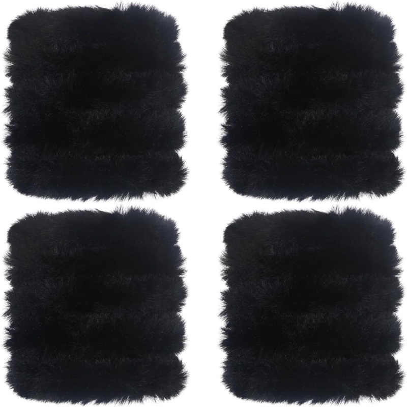 Art Craft Jumbo - 4Pcs Black Pipe Cleaners Craft 2cm