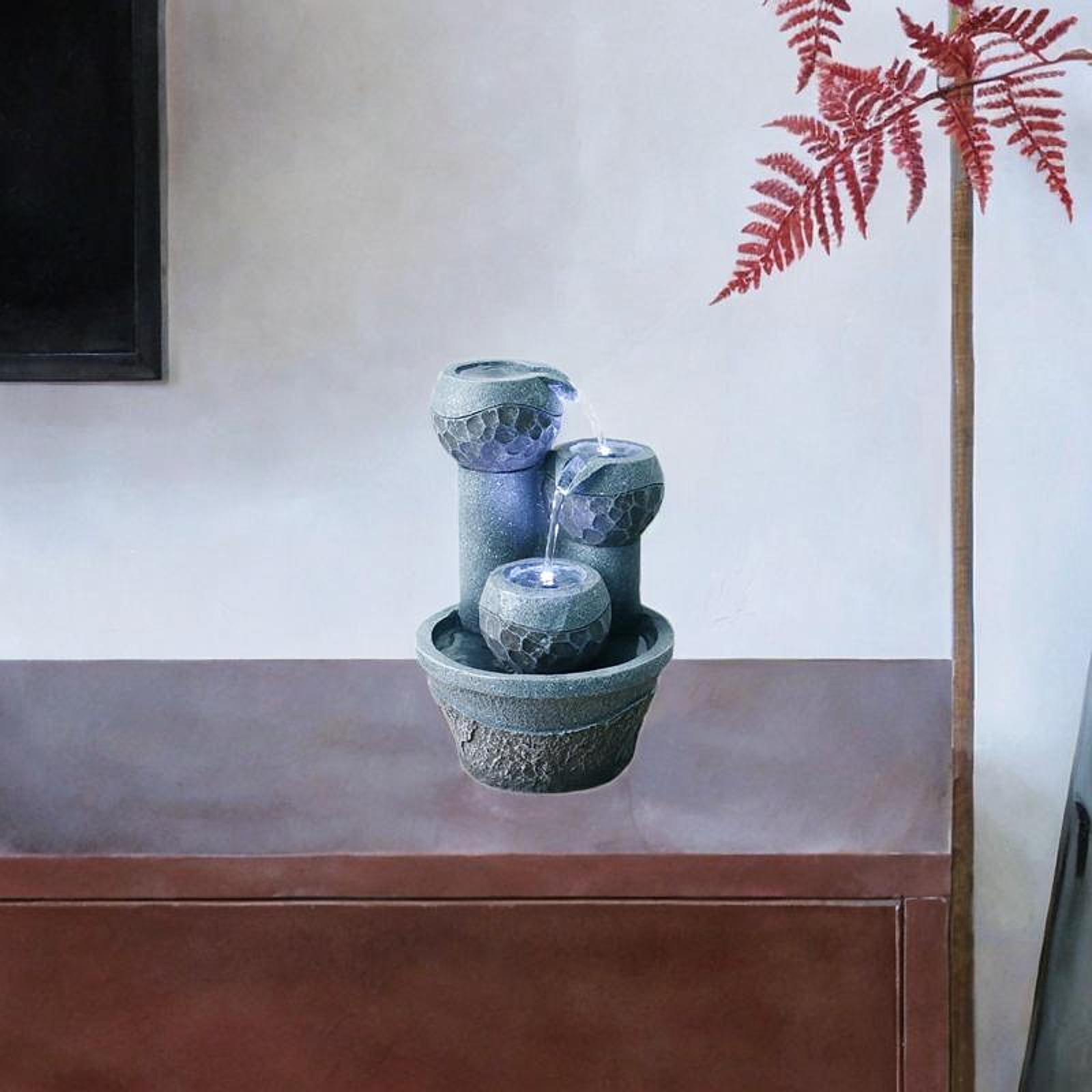 Art Craft Hotel - Small Tabletop Water Fountain Indoor Art