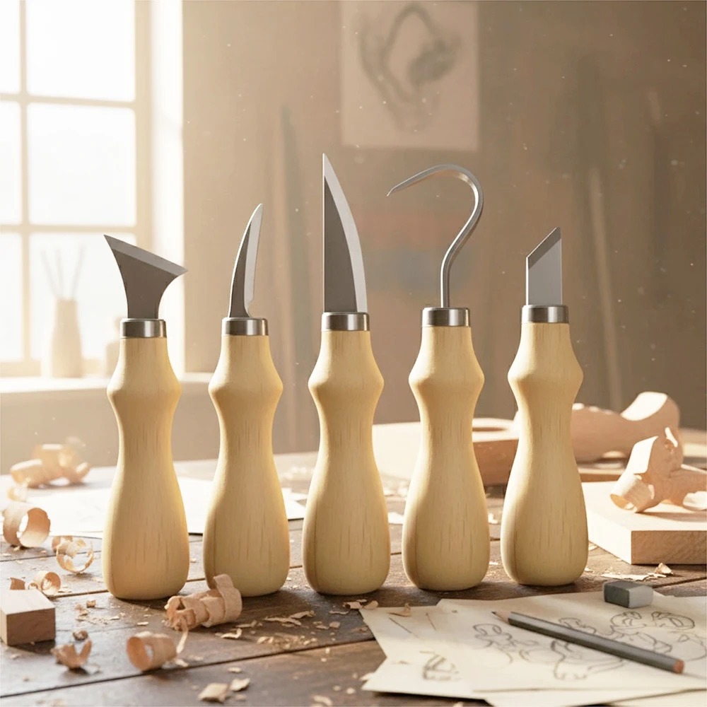 5Pcs Wood Carving Tools Set,Cu - Art Craft Knife review and price