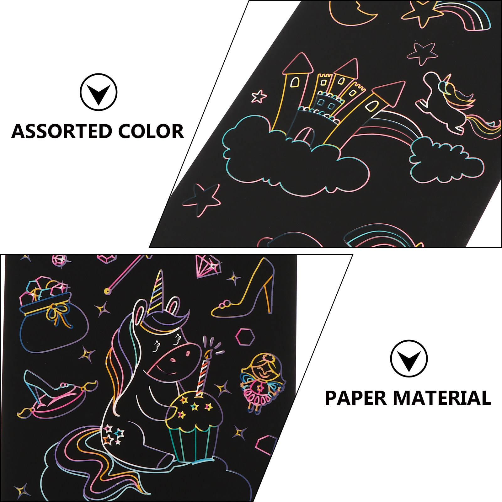 1Set Themed Scratch Painting C - Art Craft For Kindergarten review and price