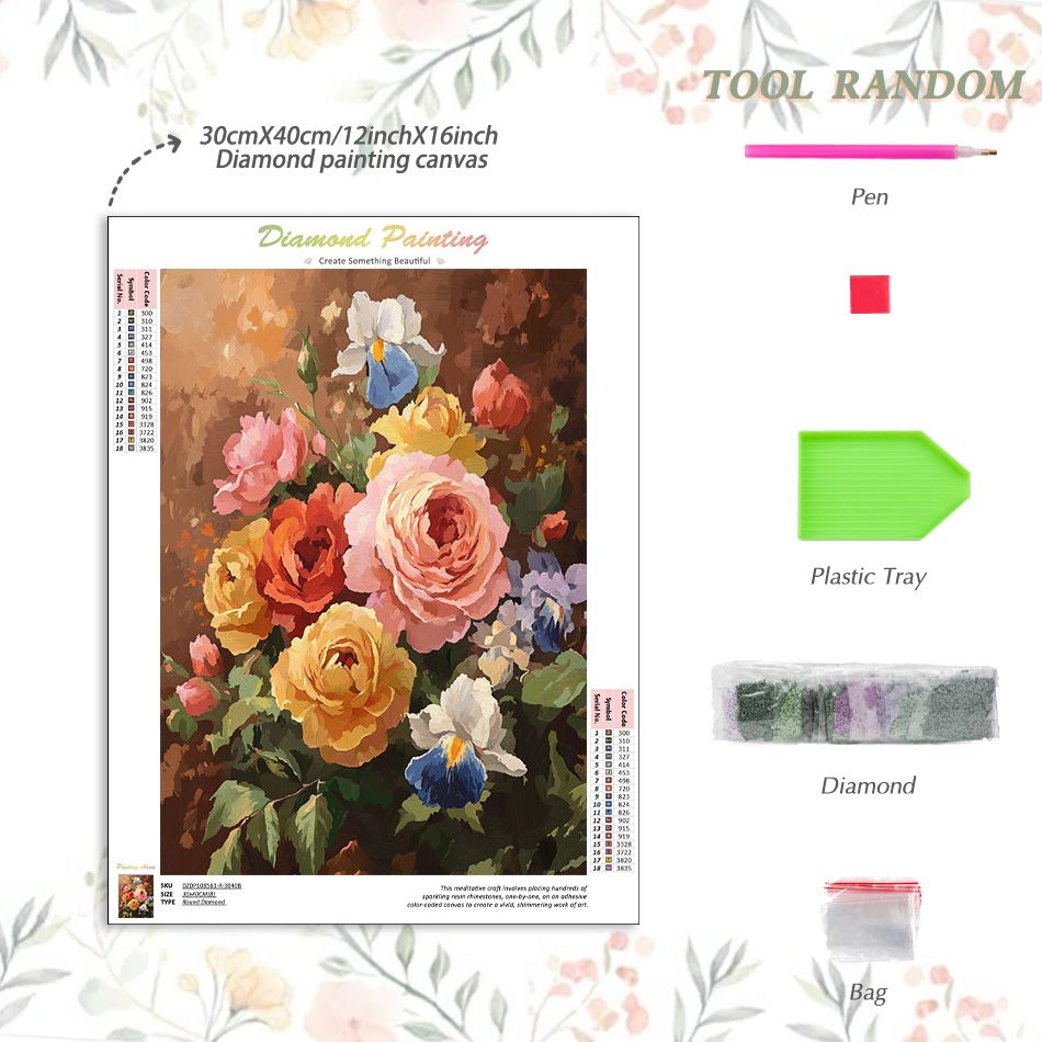 CHENISTORY Flower 5d Diamond P - Art Craft Idea review and price