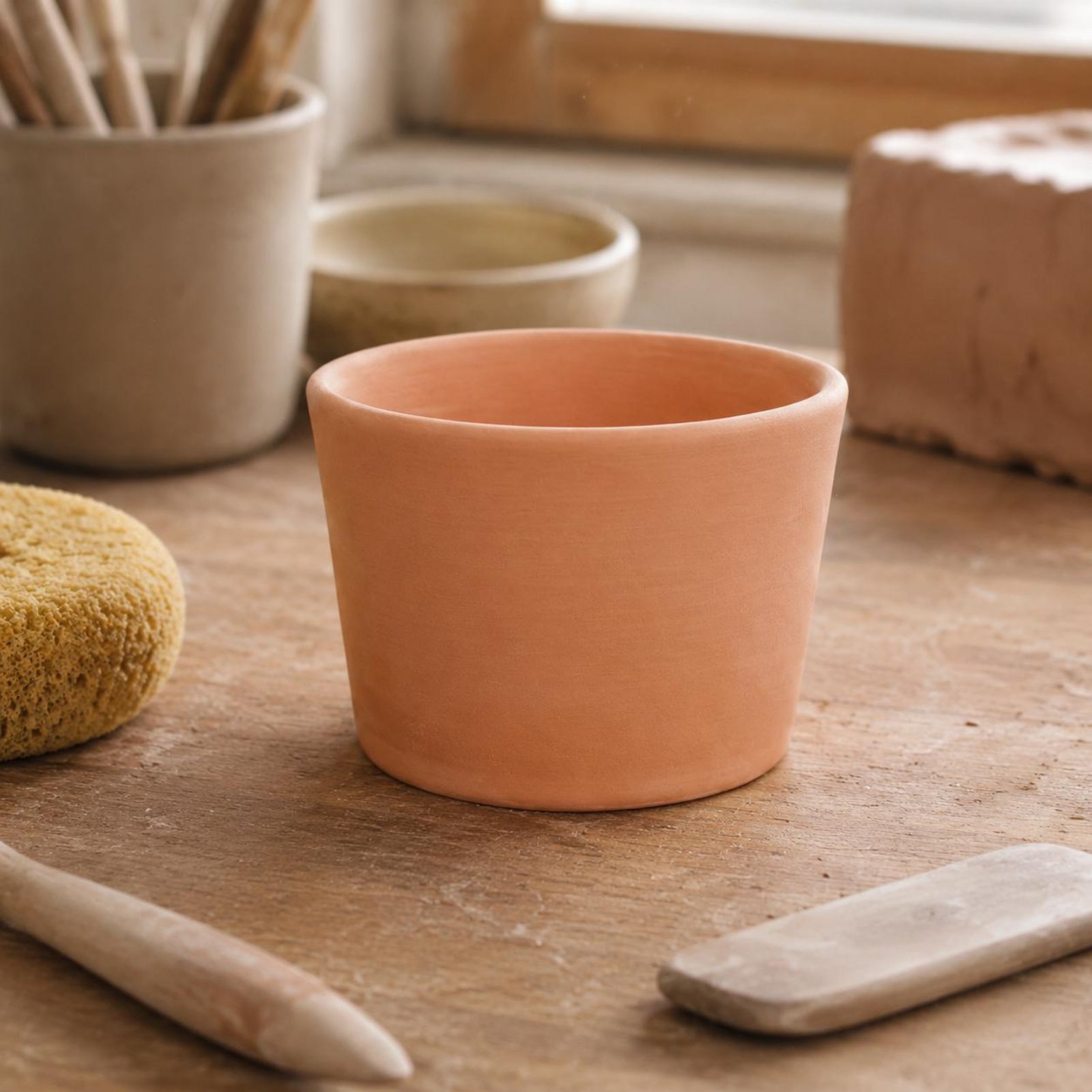 Bisque Pottery Cup Gift Idea U - Art Craft Idea review and price