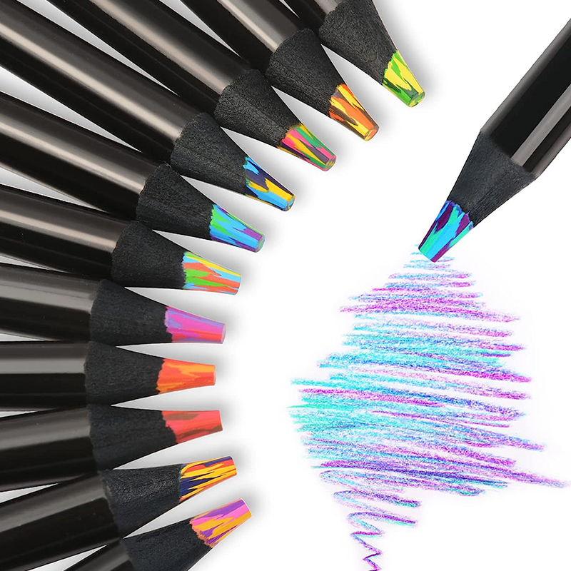 Multicolored Pencils Gradient  - Art Craft Jumbo review and price