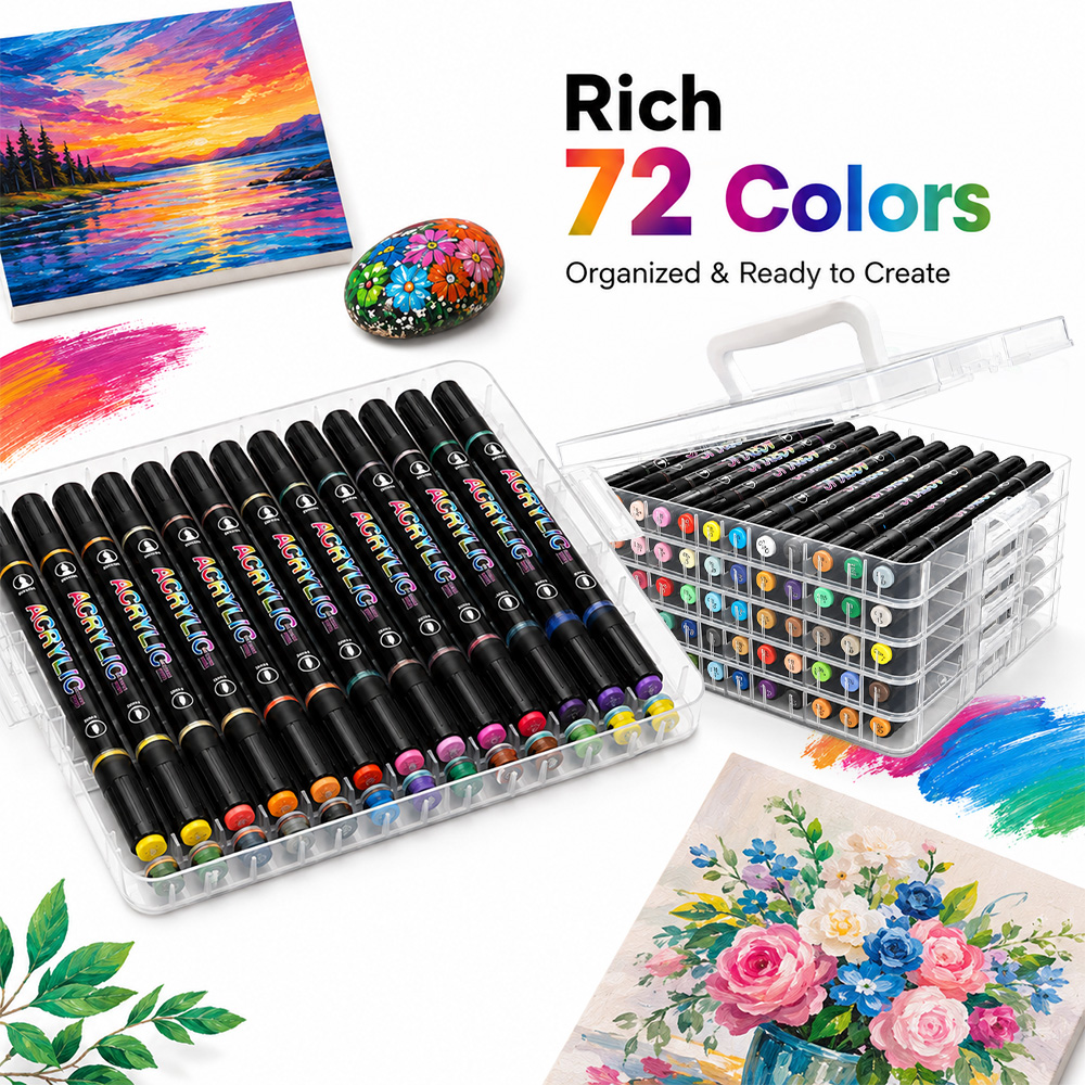 12/24/36/48/60/72 Colors Acryl - Art Craft Class review and price