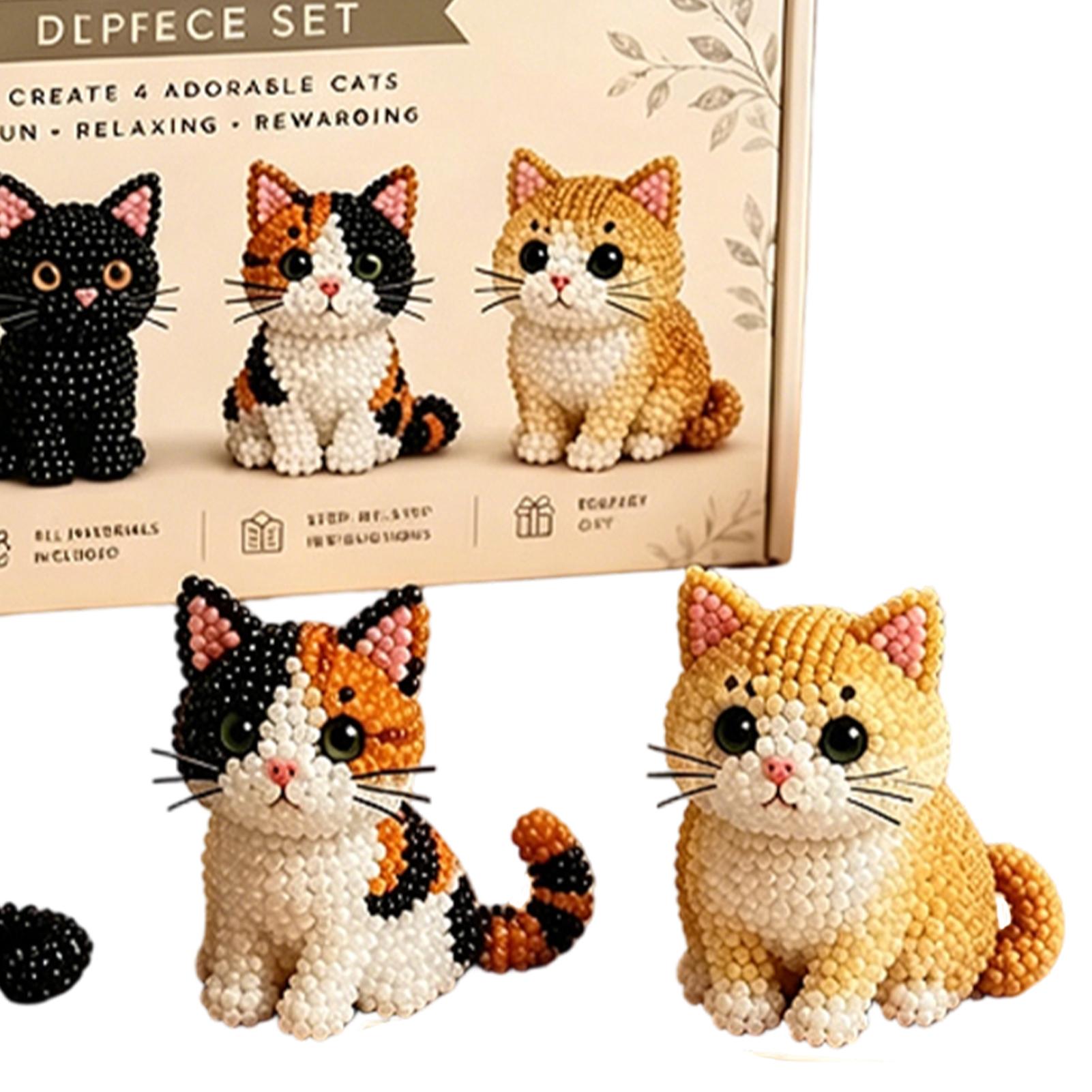 DIY Animal Beading Kit Cute 3D - Art Craft Class review and price