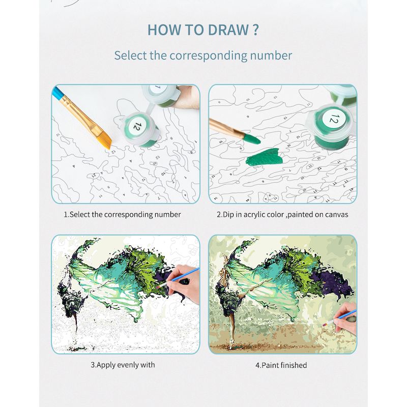 GATYZTORY Painting By Numbers  - Art Craft Idea review and price