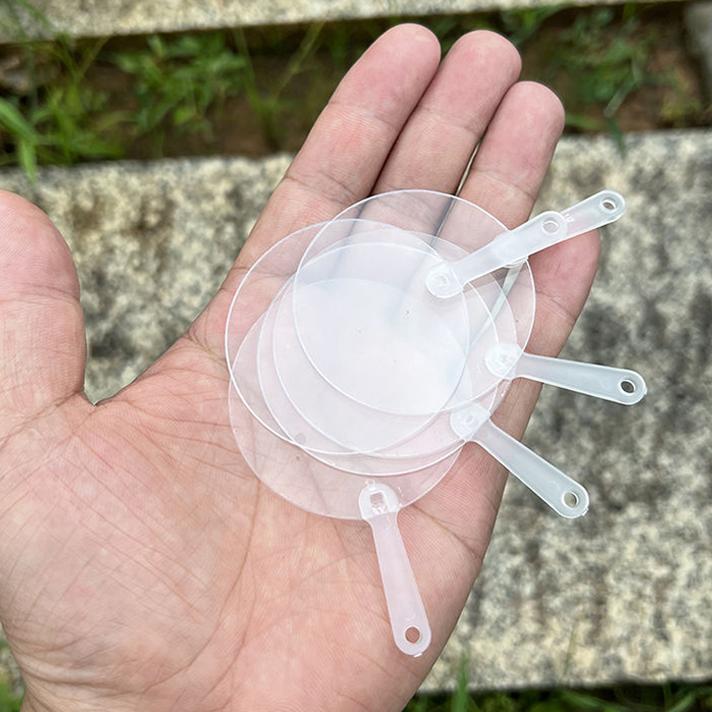 Mini Blank Fans, Transparent D - Art Craft Ideas For Kids review and price