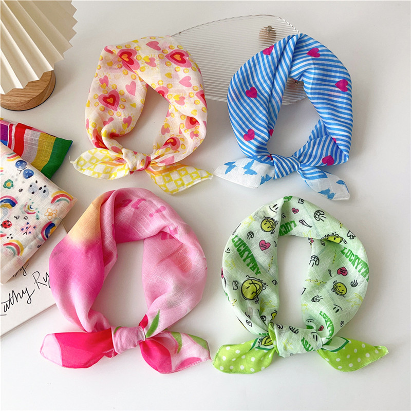 55cm Square Scarves Cotton Lin - Art And Craft Hair review and price