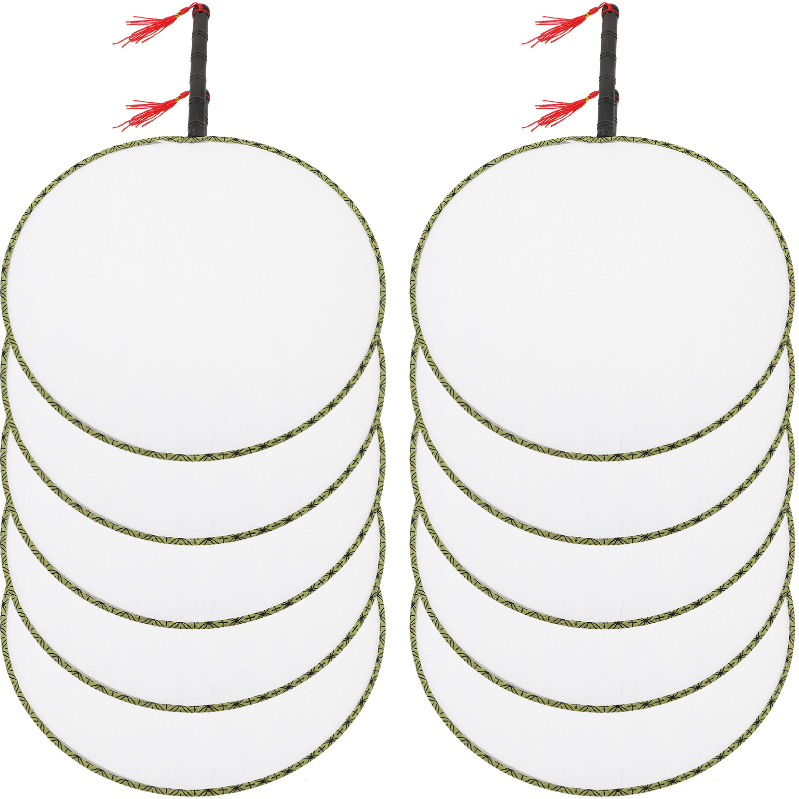 10Pcs Blank Fan for Painting a - Art Craft For Kindergarten review and price