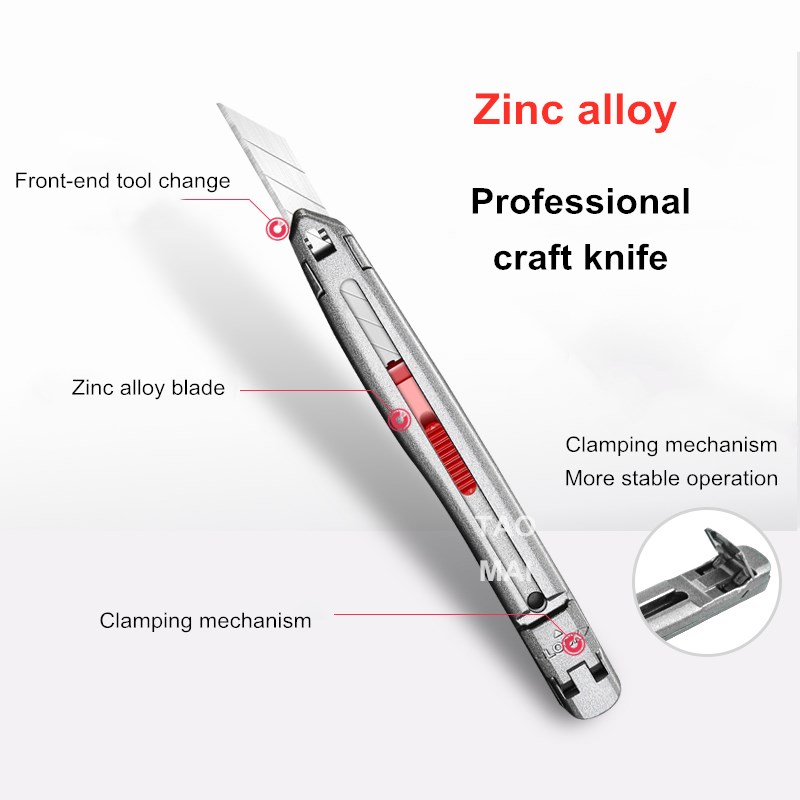 Zinc Alloy Utility Knife Leath - Art Craft Knife review and price