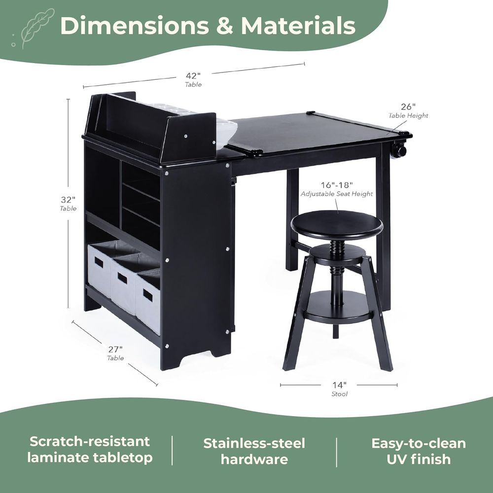 Design Studio – Black: 3-in-1  - Art & Craft Teacher review and price