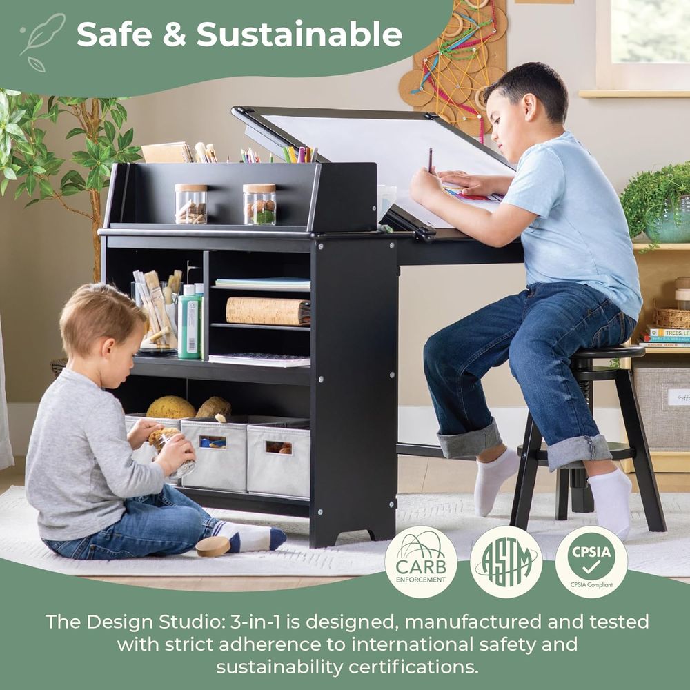 Design Studio – Black: 3-in-1  - Art & Craft Teacher review and price