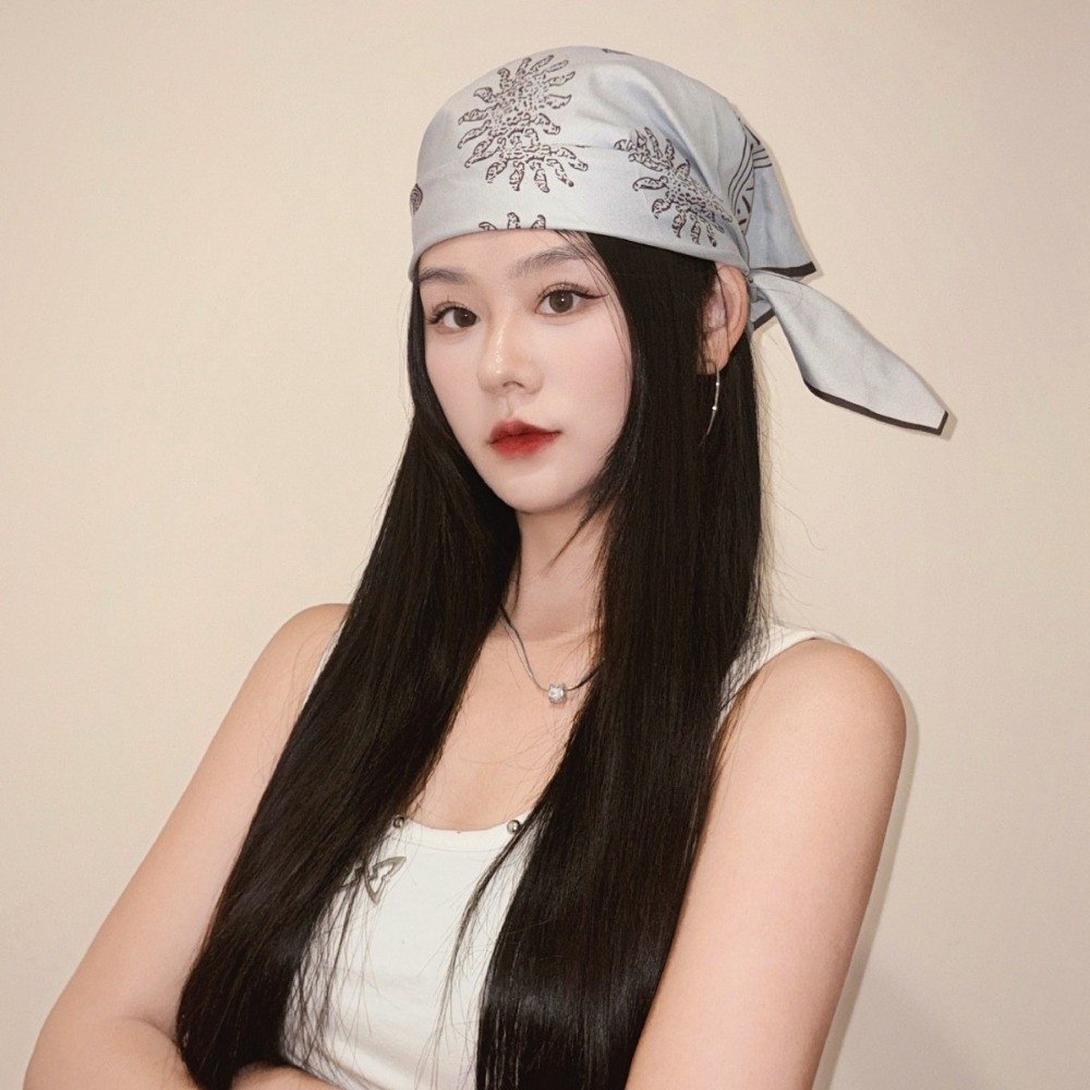 Retro Flower Square Headscarf  - Art And Craft Hair review and price
