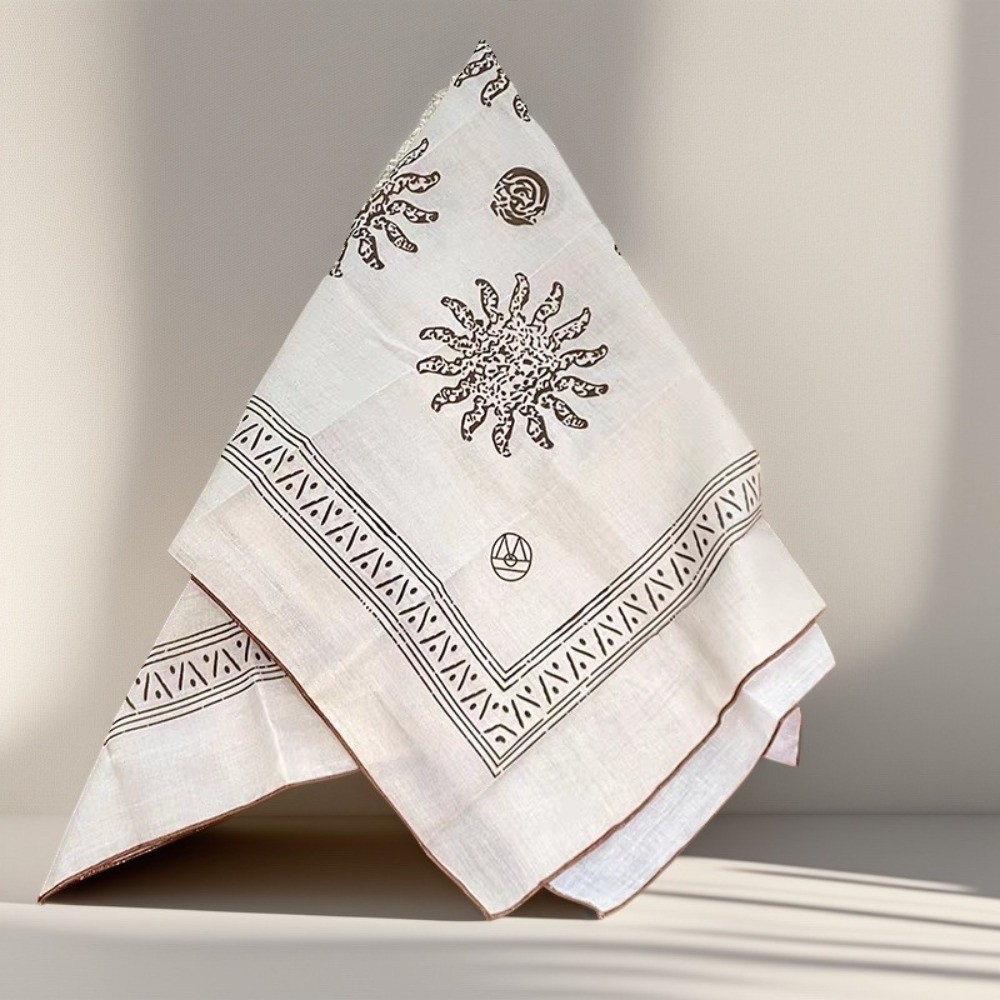 Retro Flower Square Headscarf  - Art And Craft Hair review and price