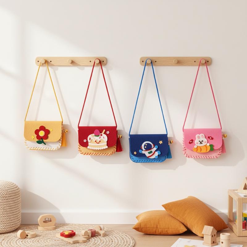 Cute Felt Felt Bag Making Kit  - Art Craft For Kindergarten review and price