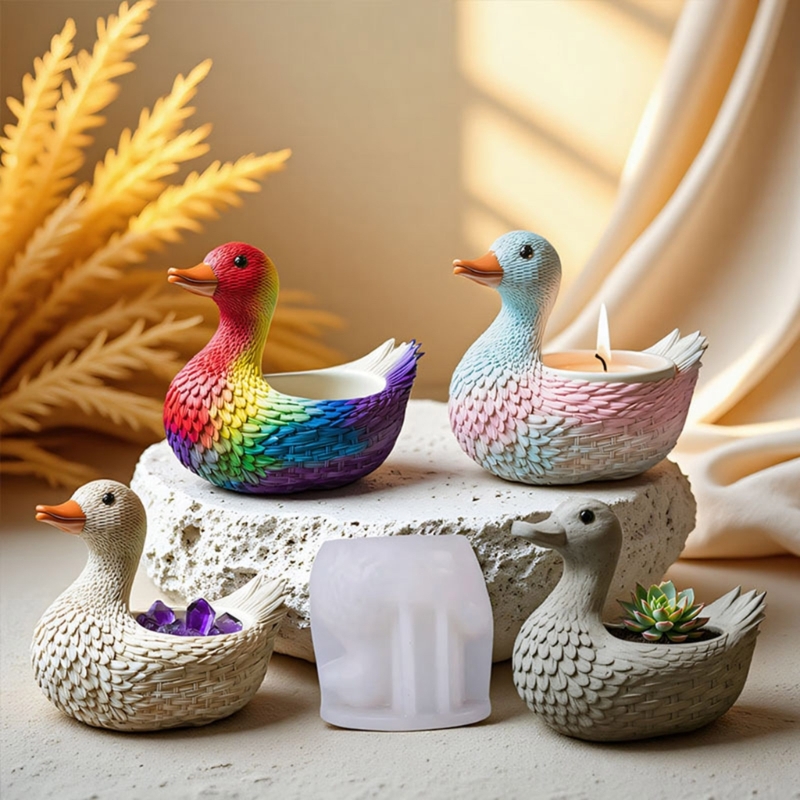 Reusable Silicone Duck Mold Si - Art Craft Idea review and price