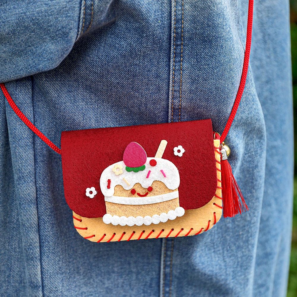 Cute Felt Felt Bag Making Kit  - Art Craft For Kindergarten review and price