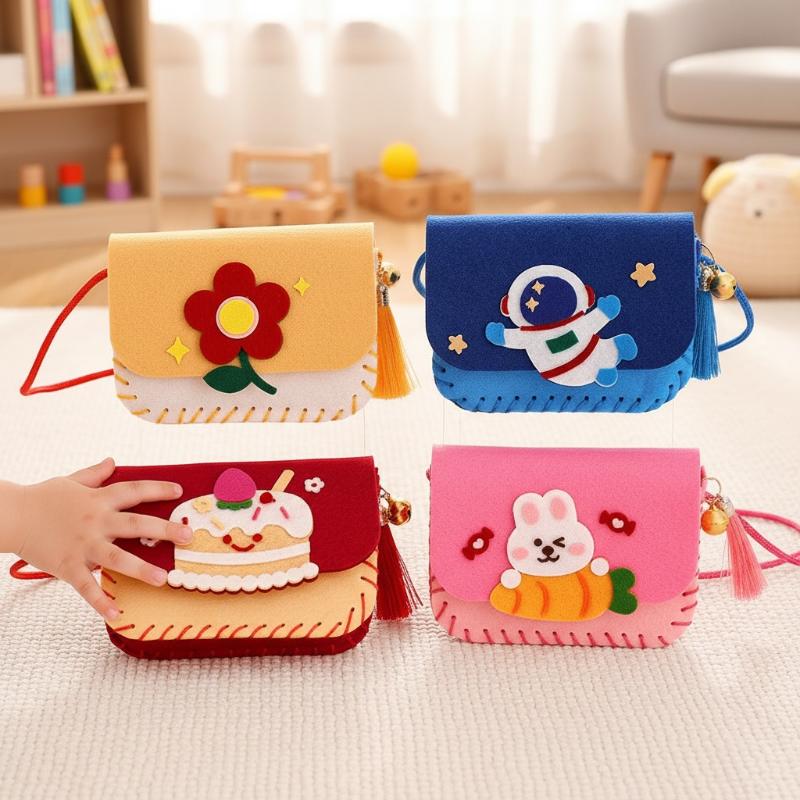 Children Felt Bag Making Kit D - Art Craft For Kindergarten review and price