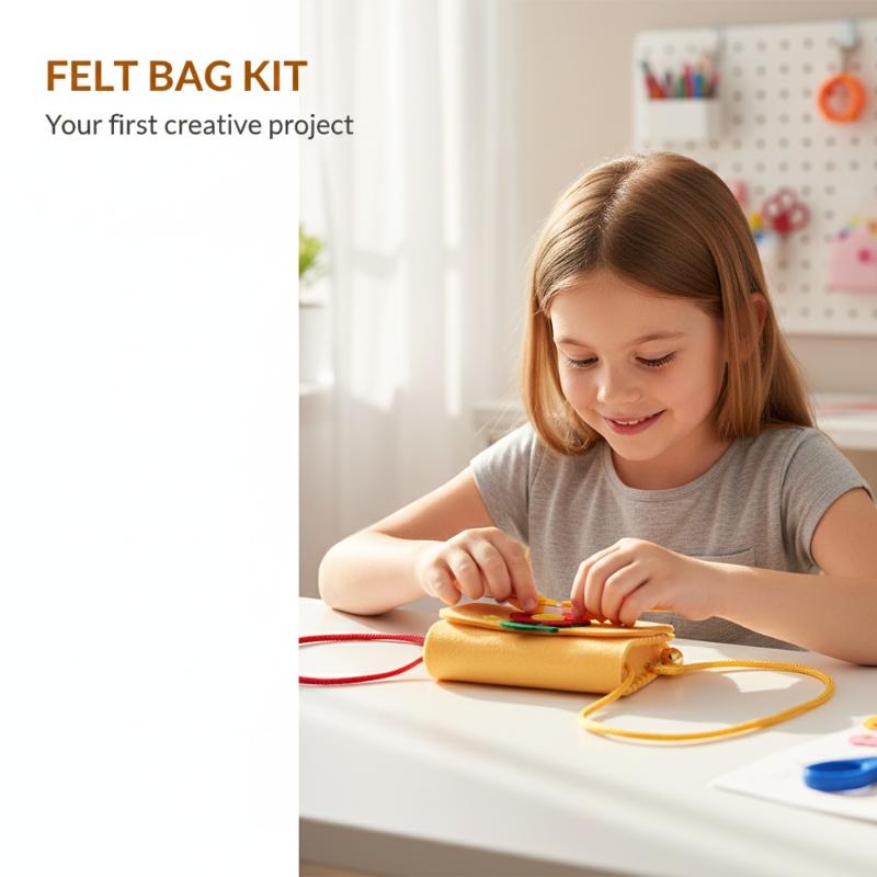 Children Felt Bag Making Kit D - Art Craft For Kindergarten review and price