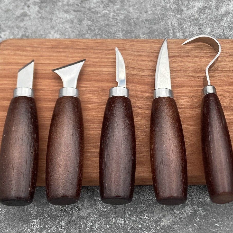 5pc Wood Carving Tools Set Oak - Art Craft Knife review and price