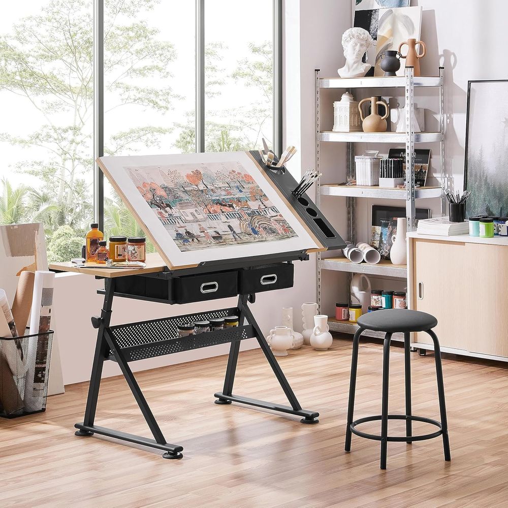 Height Adjustable Drating Tabl - Art & Craft Teacher review and price