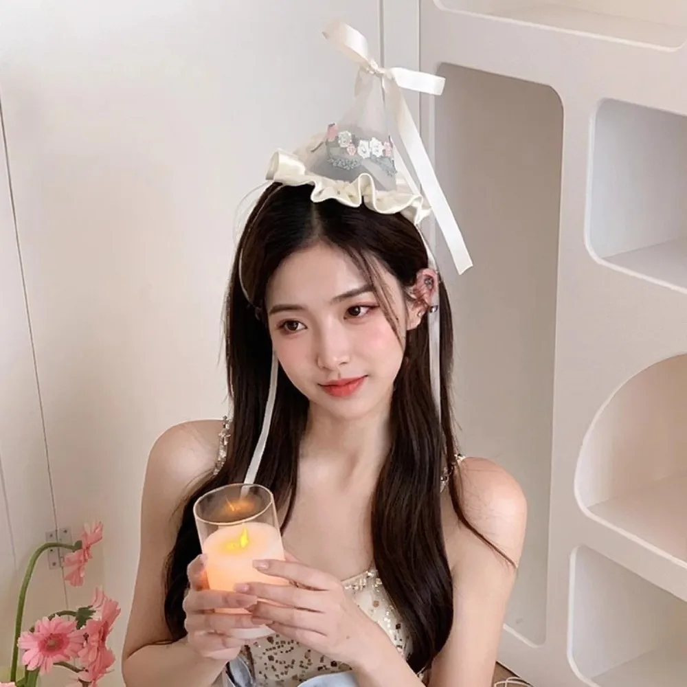 Cute Style Embroidery Mesh Bir - Art And Craft Hair review and price