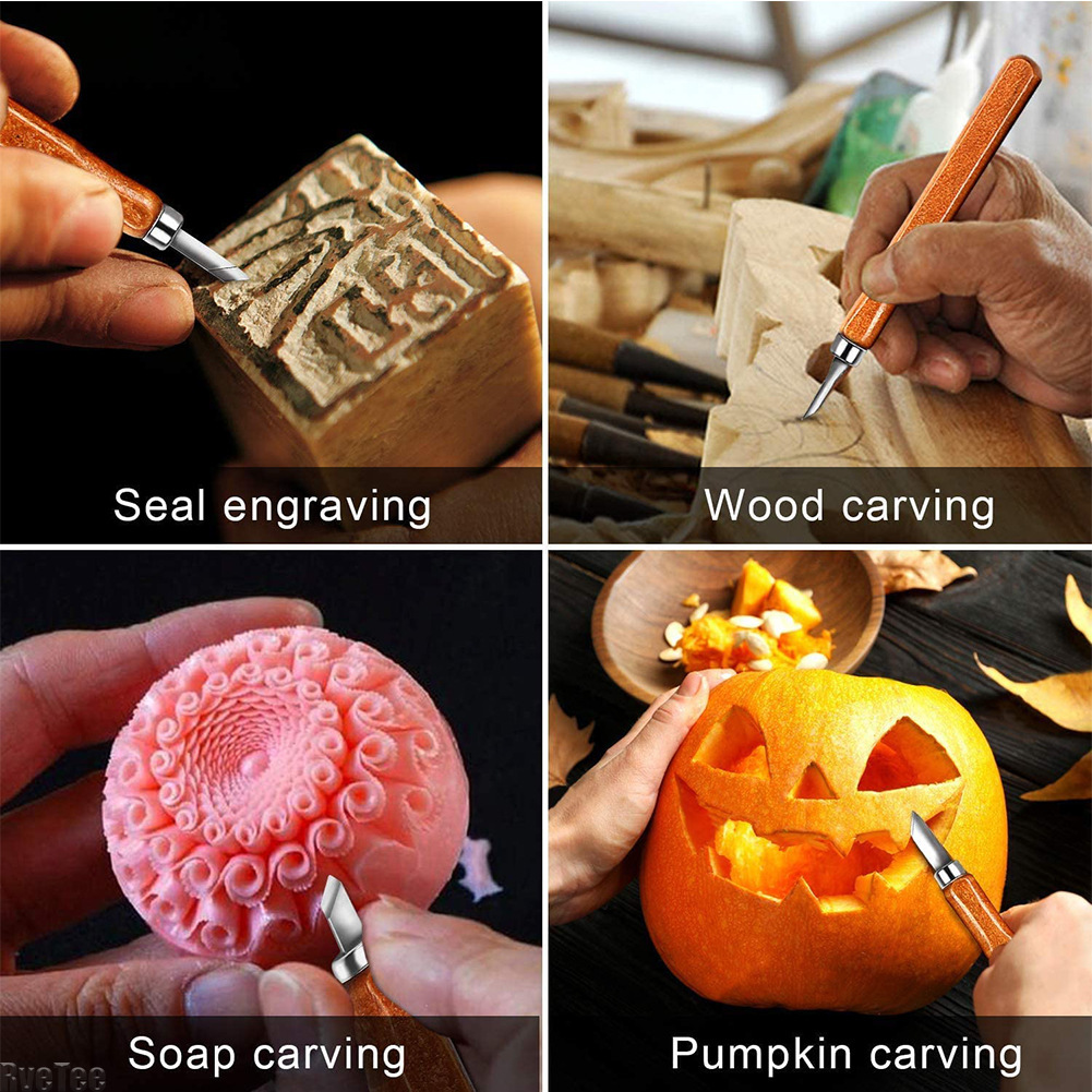 12Pcs SK2 Woodworking Carving  - Art Craft Knife review and price