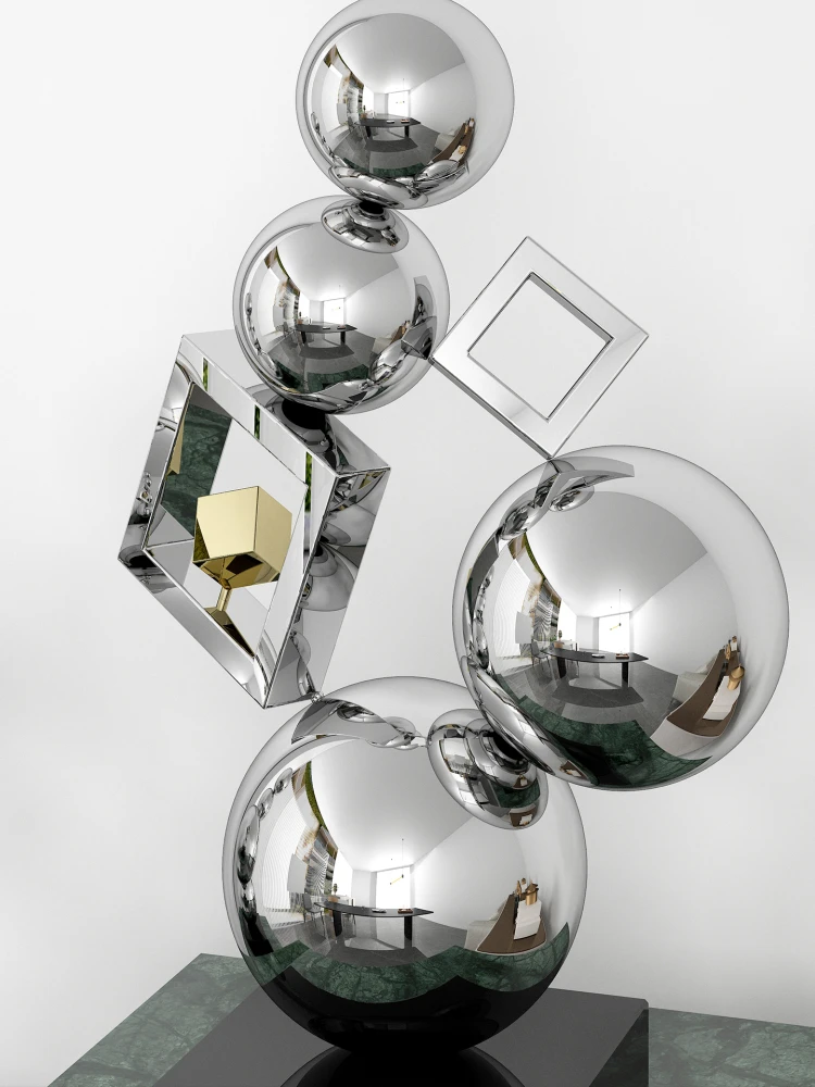 Luxury Stainless Steel Art Orn - Art Craft Hotel review and price