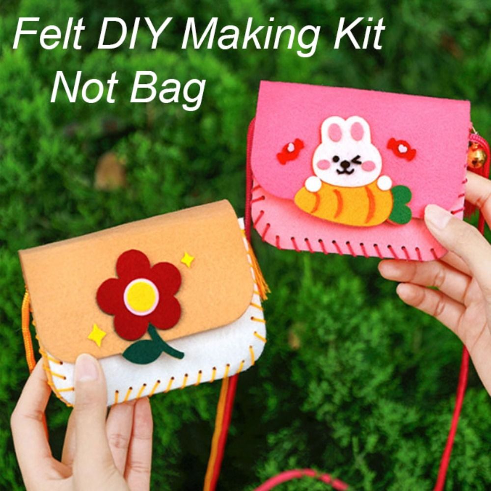 Cute Felt Felt Bag Making Kit  - Art Craft For Kindergarten review and price