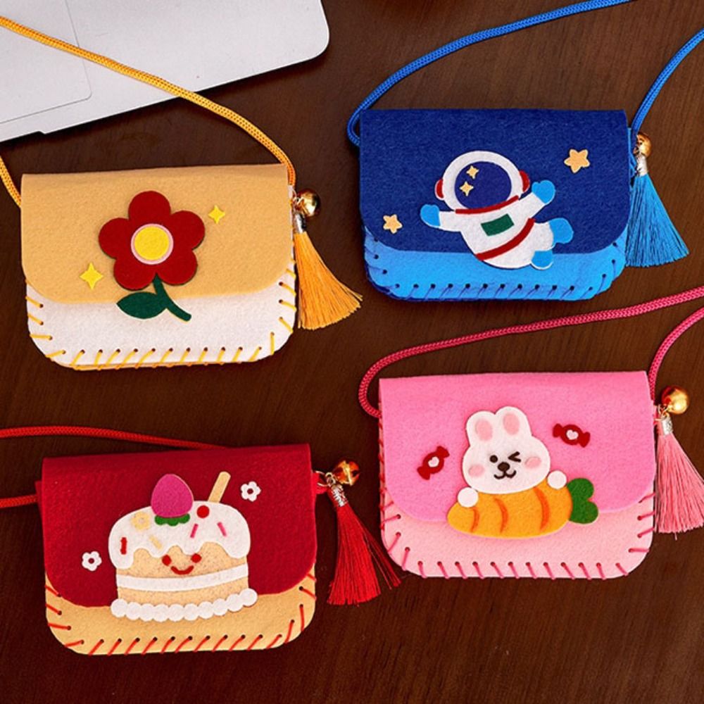 Cute Felt Felt Bag Making Kit  - Art Craft For Kindergarten review and price